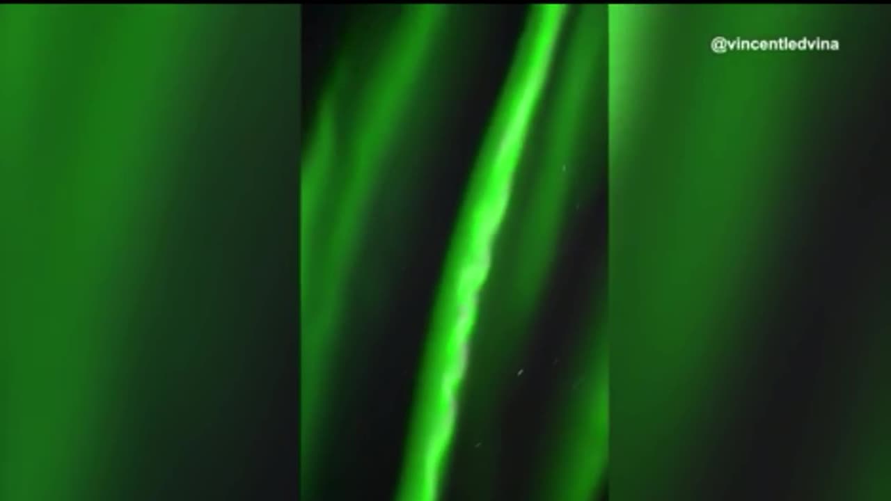 Stunning aurora fills Alaska sky with mesmerizing green light display