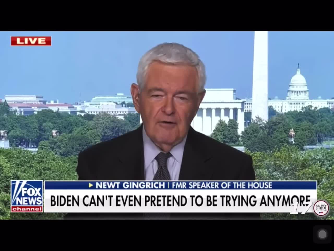 Joe Biden is moving back to the basement and waving the white flag.