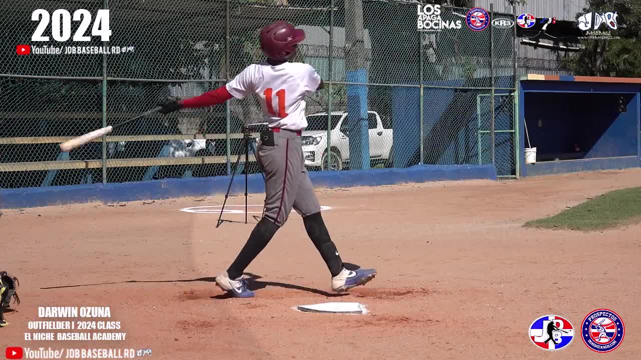 Darwin Ozuna OF 2024 Class From (El Niche Baseball Academy) Date video_ 09.11.2022