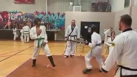 Kids Sparring 8