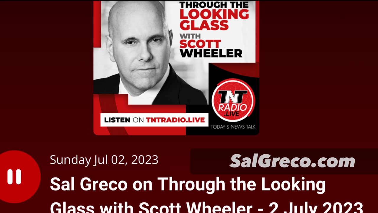 Through The Looking Glass With Scott Wheeler with guest Sal Greco