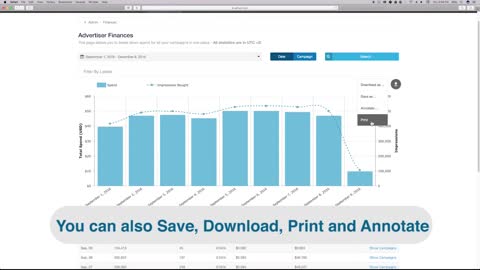 Adnium: Advertisers Financial Stats