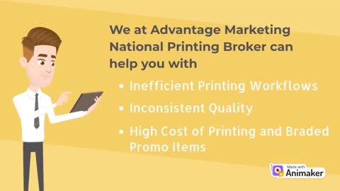 Elevate Your Brand with Advantage Marketing National Printing Broker!