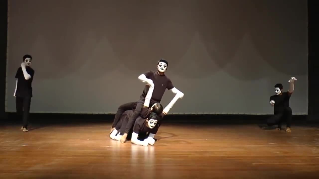 Best Mime Ever Group 5 Incredible India Classic HD