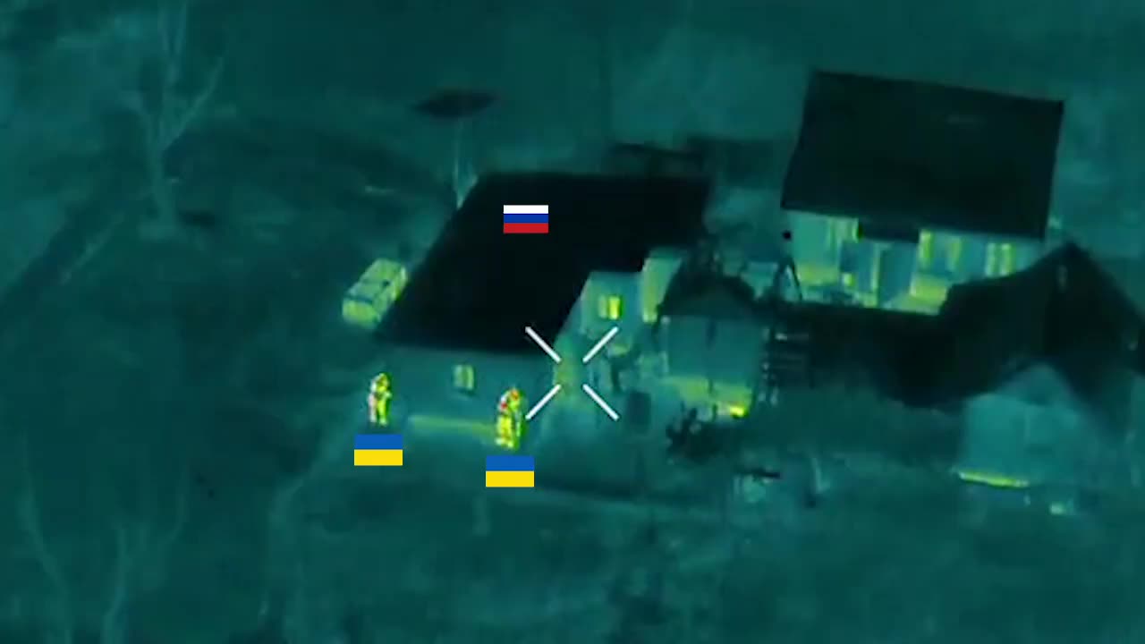 Incredible Ukrainian Raid On Russian Paratroopers Holding Up in House