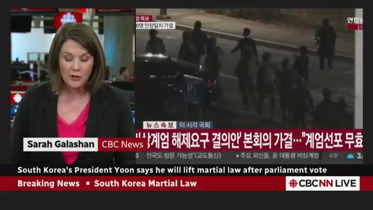 South Korea president to lift martial law just hours after declaring it1