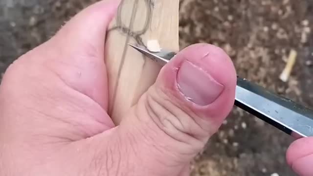 Another one for the drying pile! #asmrcarving #asmr #spooncarving #greenwoodworking