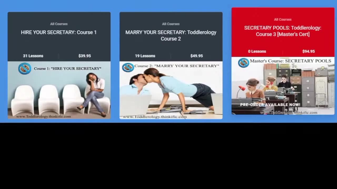 Take the toddlerology course and learn why Toddlers are only loyal to they're employer