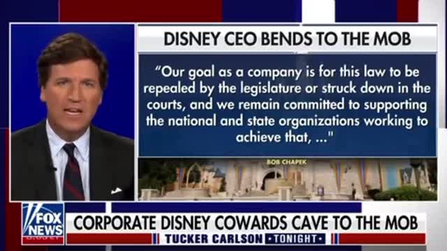 Tucker: this will cost the Disney corporation a ton of money