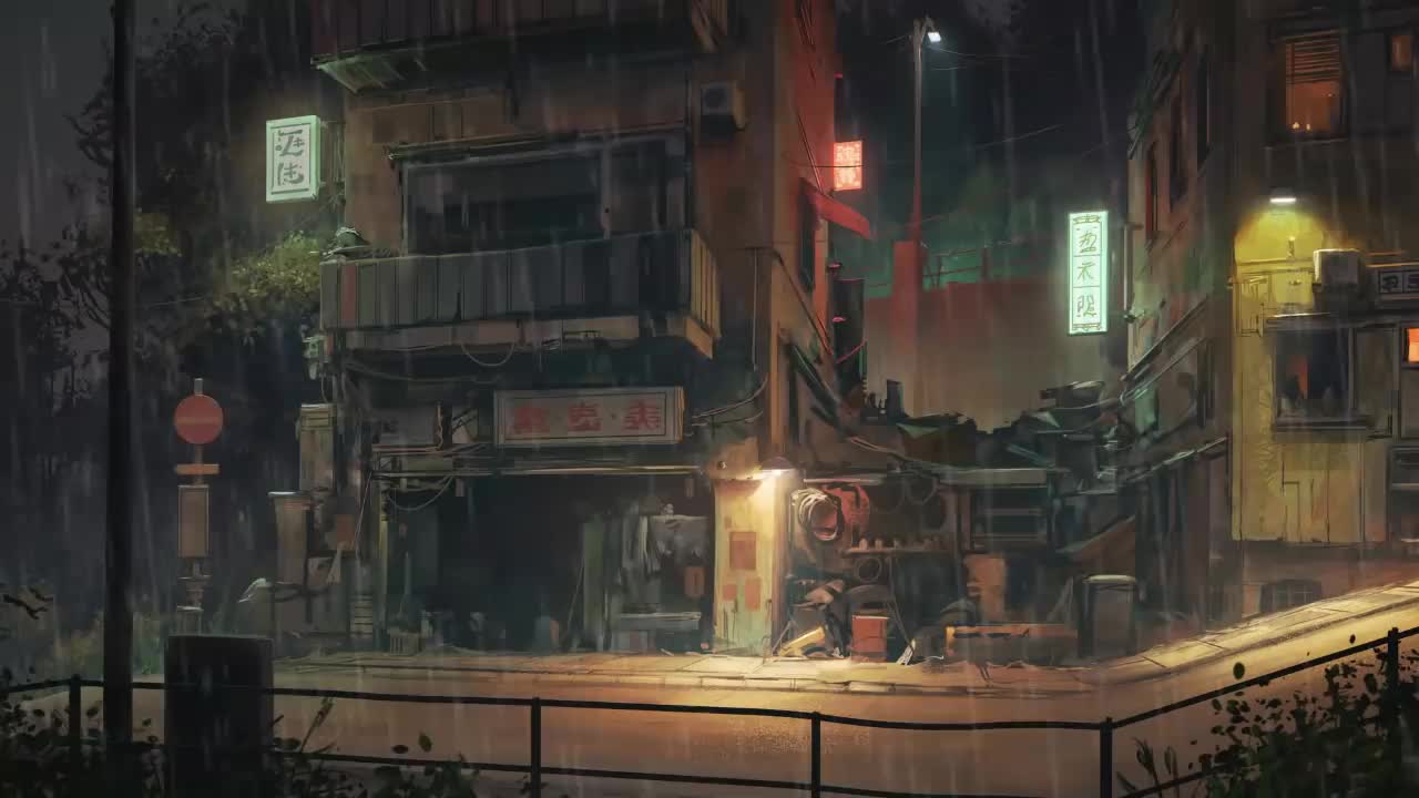 ASMR LO-fi w/Rain sounds