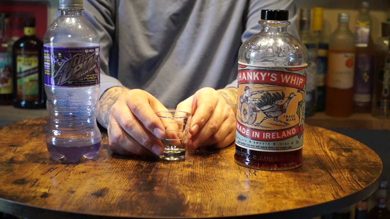 Shanky's Whip & Mtn Dew Game Fuel Mystic Punch