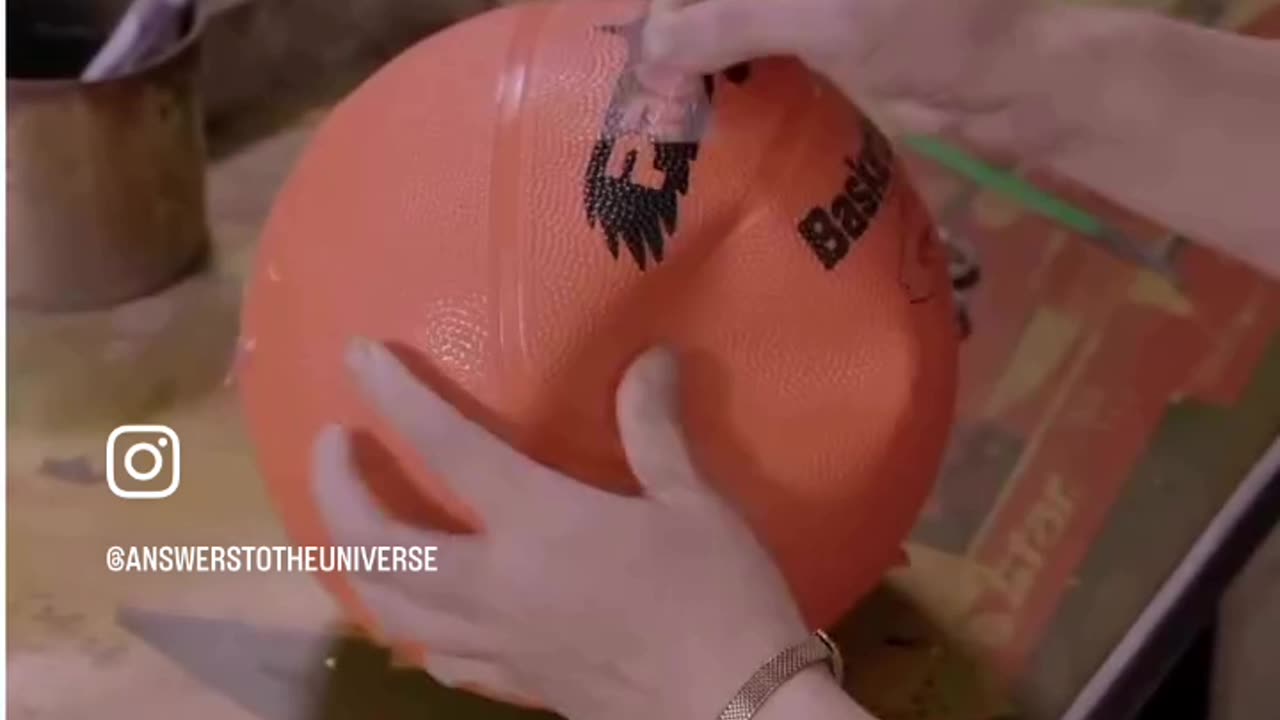 HOW BASKETBALLS ARE MADE!