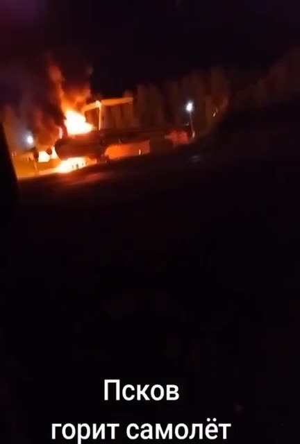 Multiple IL-76 Cargo Planes Hit By Drone Strikes on Russian Airbase