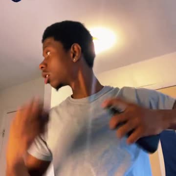 Me Emptying Bottle Of The Sample Cologne