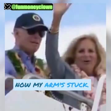 Joe JoJo Biden leaves Maui, Hawaii Part 1/2- Parody