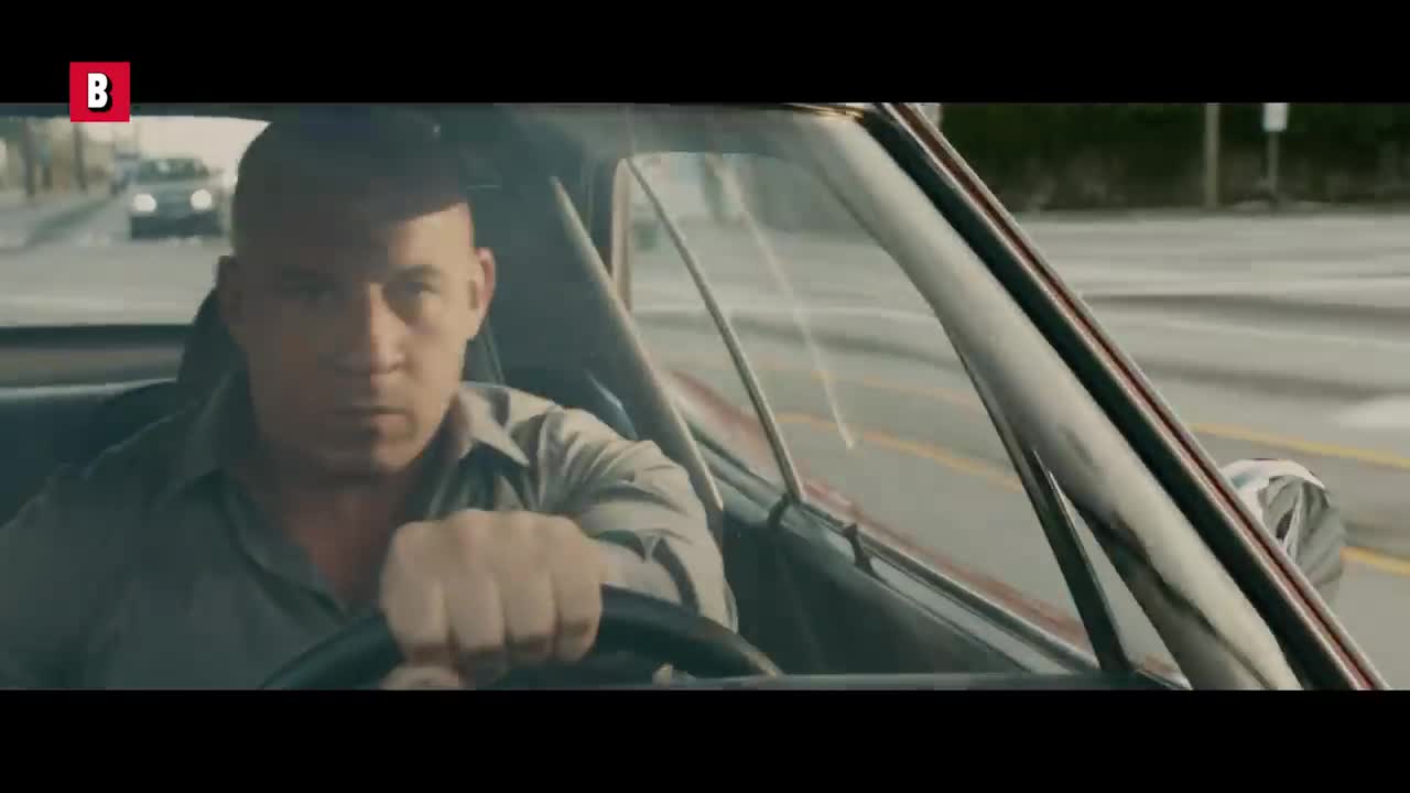 Jason Statham destroys Vin Diesel's car _ Fast & Furious 7