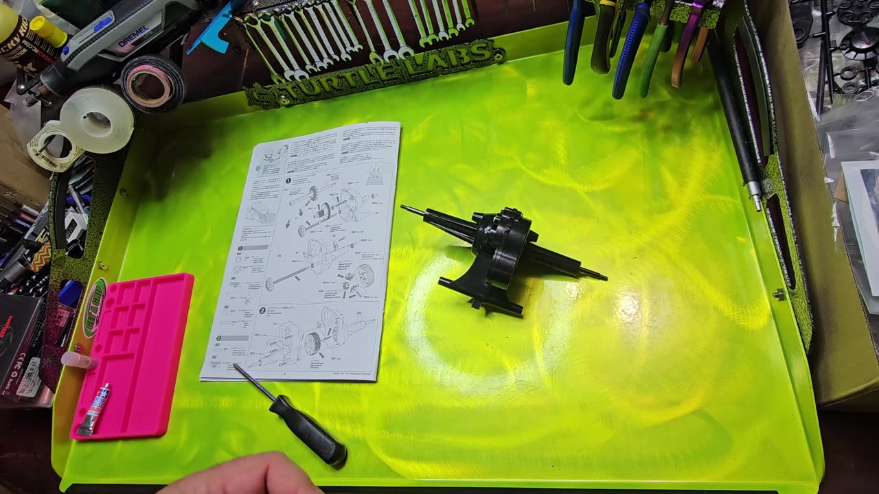 Tamiya Grasshopper Candy Green Edition Kit Build EP02
