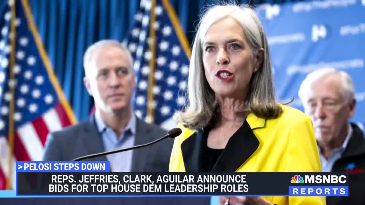 Reps. Jeffries, Clark and Aguilar Announce Bids For Top House Democratic Leadership Roles