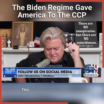 Steve Bannon: The Biden Regime's CCP Humiliation Frames USA As Tributary State To CCP - 6/19/23