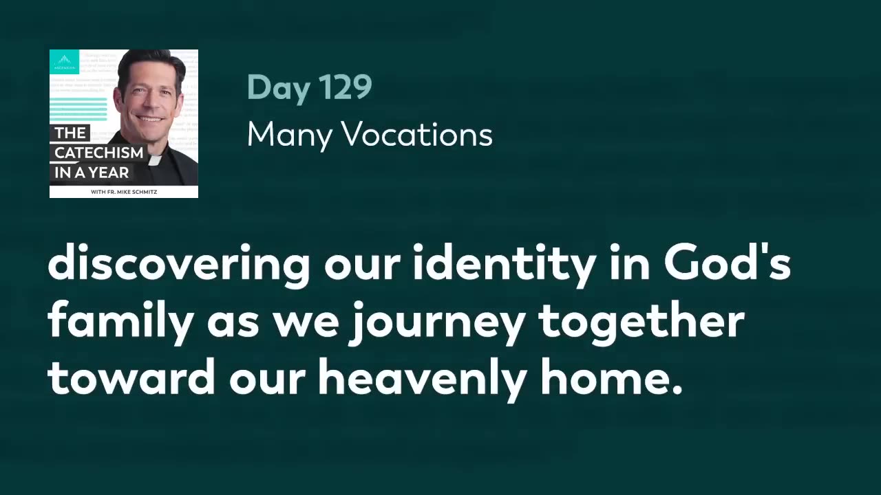 Day 129: Many Vocations — The Catechism in a Year (with Fr. Mike Schmitz)