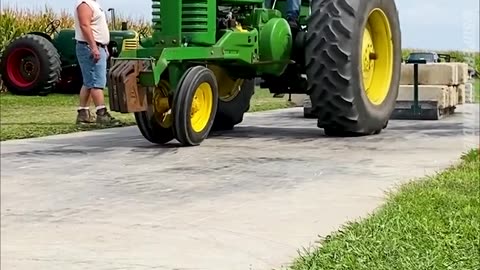 NEVER SEEN TRACTOR DOING THIS