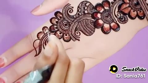 Desigen of mehndi