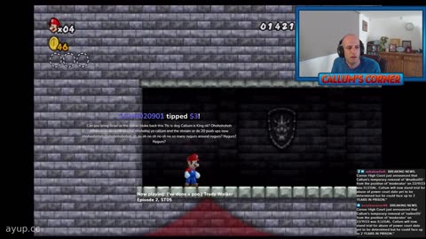 ayupcc - Callum's Corner - 03/04/24 - Midday Mario