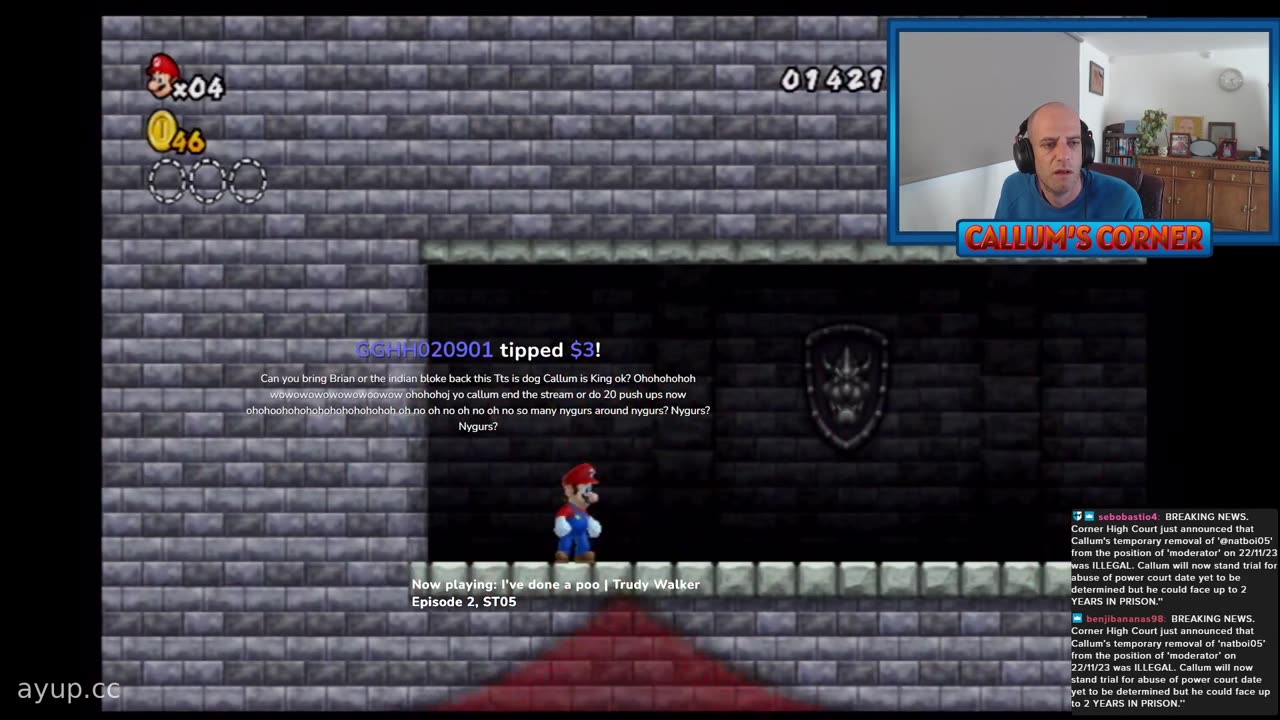 ayupcc - Callum's Corner - 03/04/24 - Midday Mario