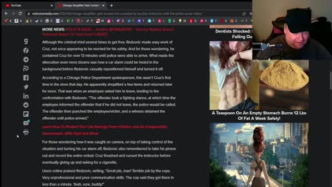 Shoplifter gets turned into a pretzel by martial artist