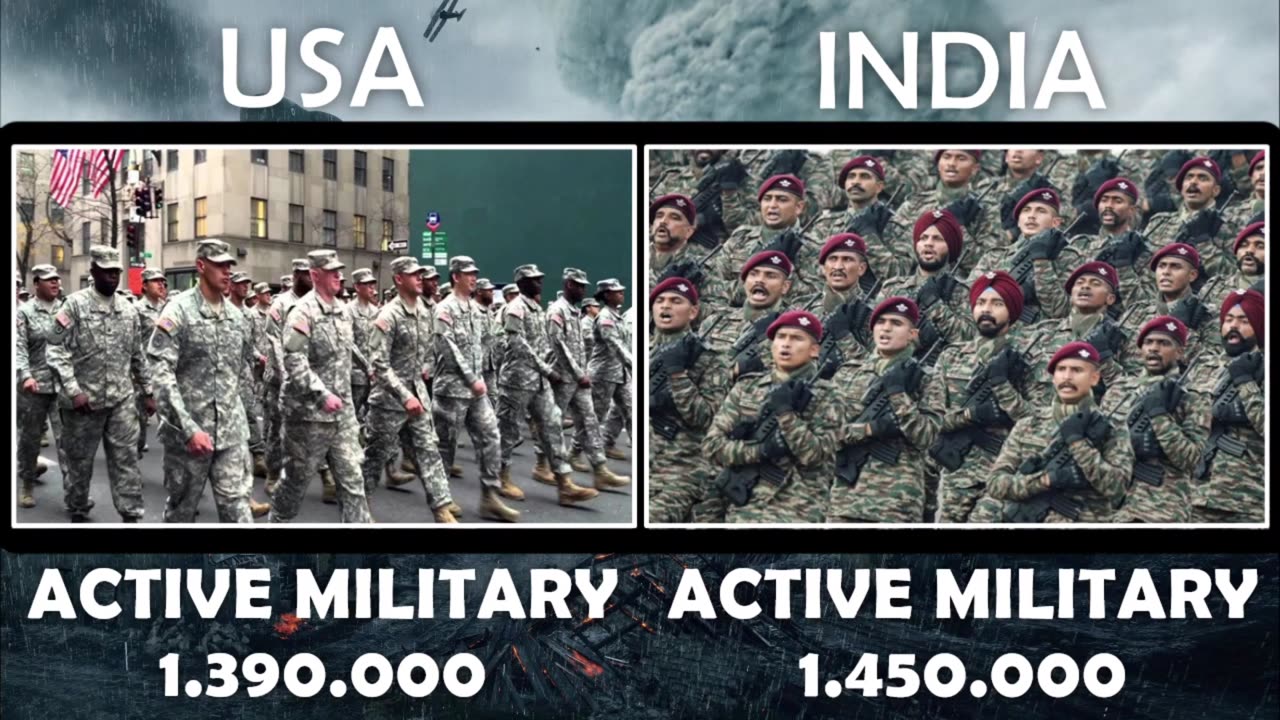 USA Vs India Military Power Comparison 2023