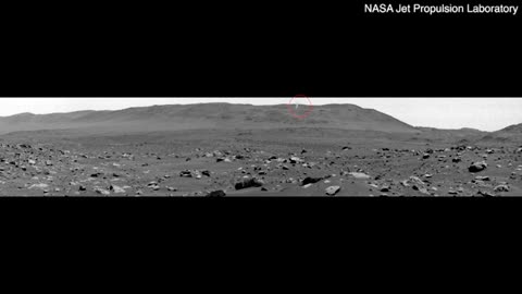 NASA's Perseverance Mars rover captures a 1.2 mile-high ghostly