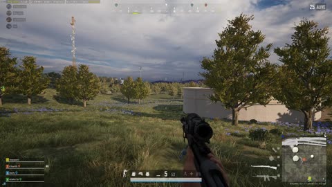 PUBG full squad (Chicken Dinner)
