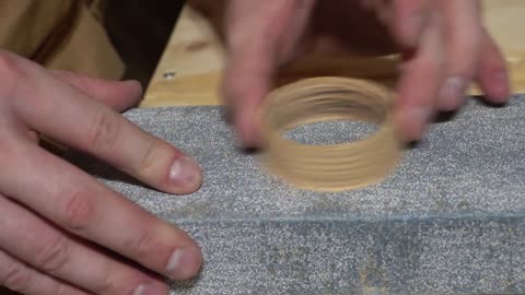 Woodturning _ Oak and Resin Coasters! Can you guess how I made these_