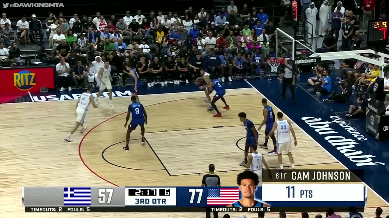 USA vs GREECE / FIBA Basketball World Cup 2023