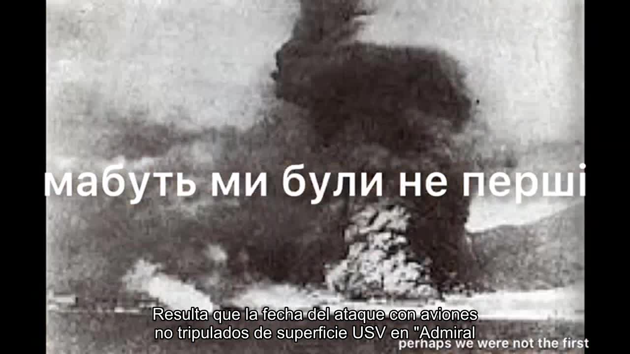 Resulta que la fecha del ataque con aviones no tripulados de superficie USV contra el Almirante Mak