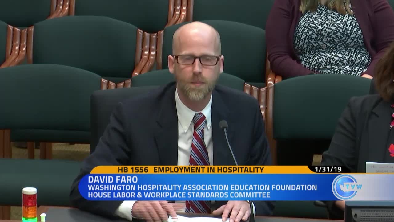 David Faro Testimony HB 1556