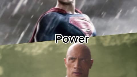 Superman vs Black Adam who is powerful