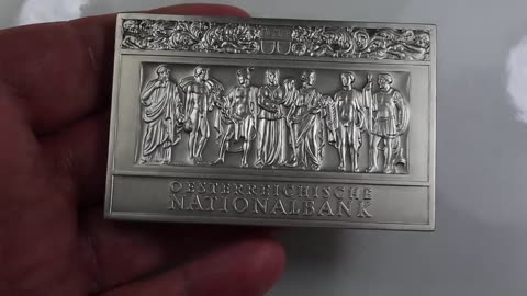 Austria Art Silver Bar Silverbar @coincombinat