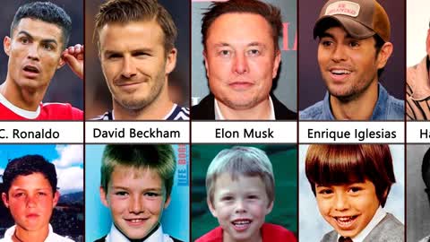 Comparison- Celebrities As Kids