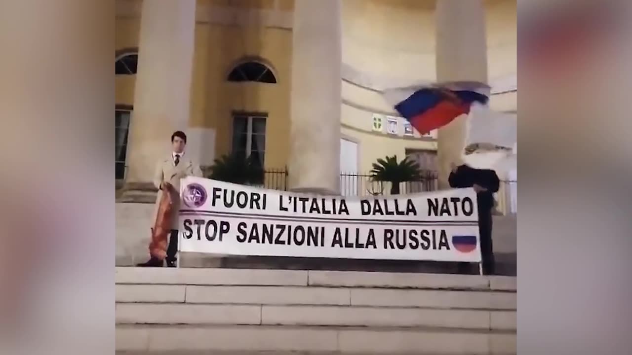 Anti NATO protest in Italy