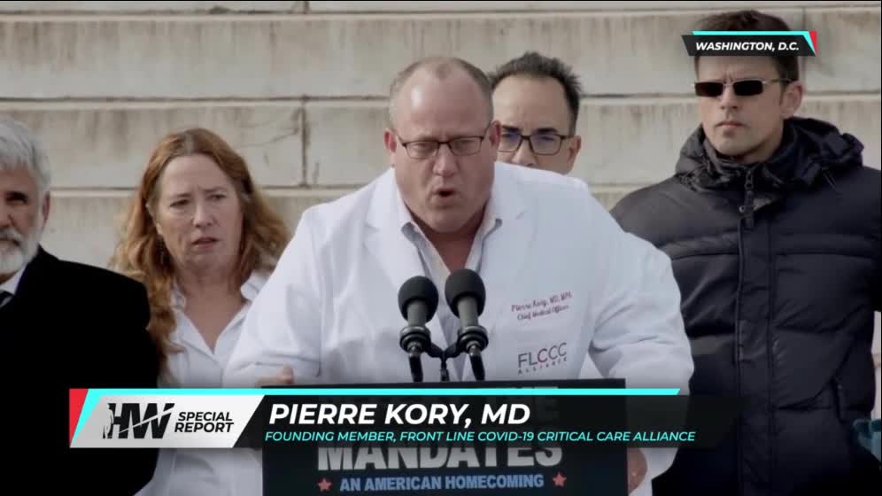 Defeat the Mandates Rally 1.23.22 - Dr. Pierre Kory