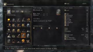 dark souls 3 p 6 - black souls dark mesa