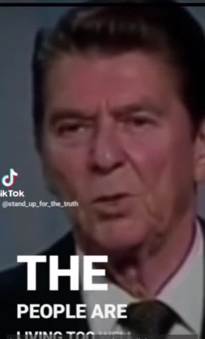 Ronald Reagan said it best