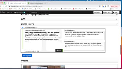 Tutoriel À lire également