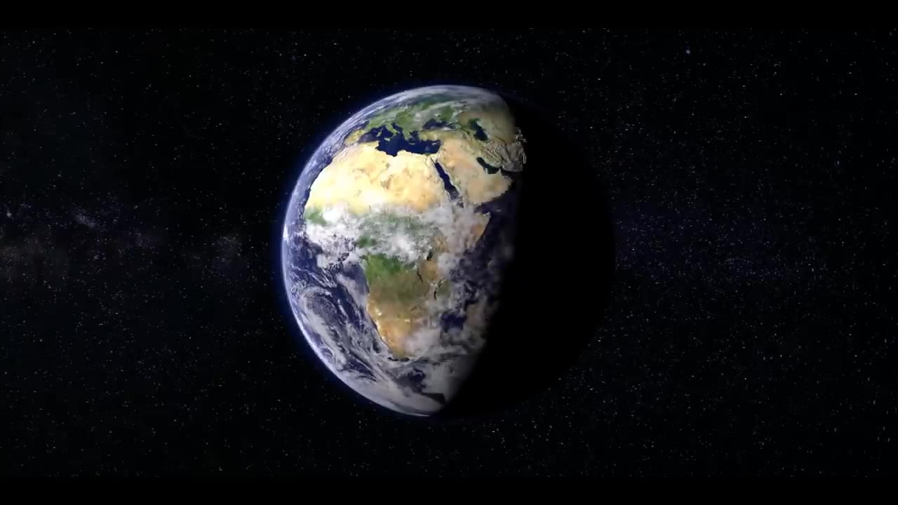 earth rotating