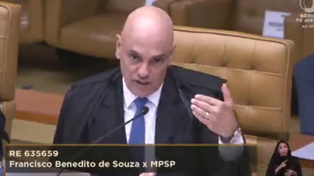 Moraes critica qualidade de maconha e da cocaína no Brasil