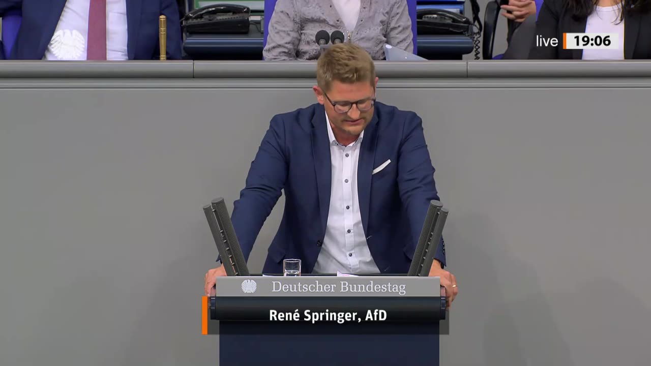 René Springer Rede vom 12.06.2024 – Sozialleistungsmissbrauch