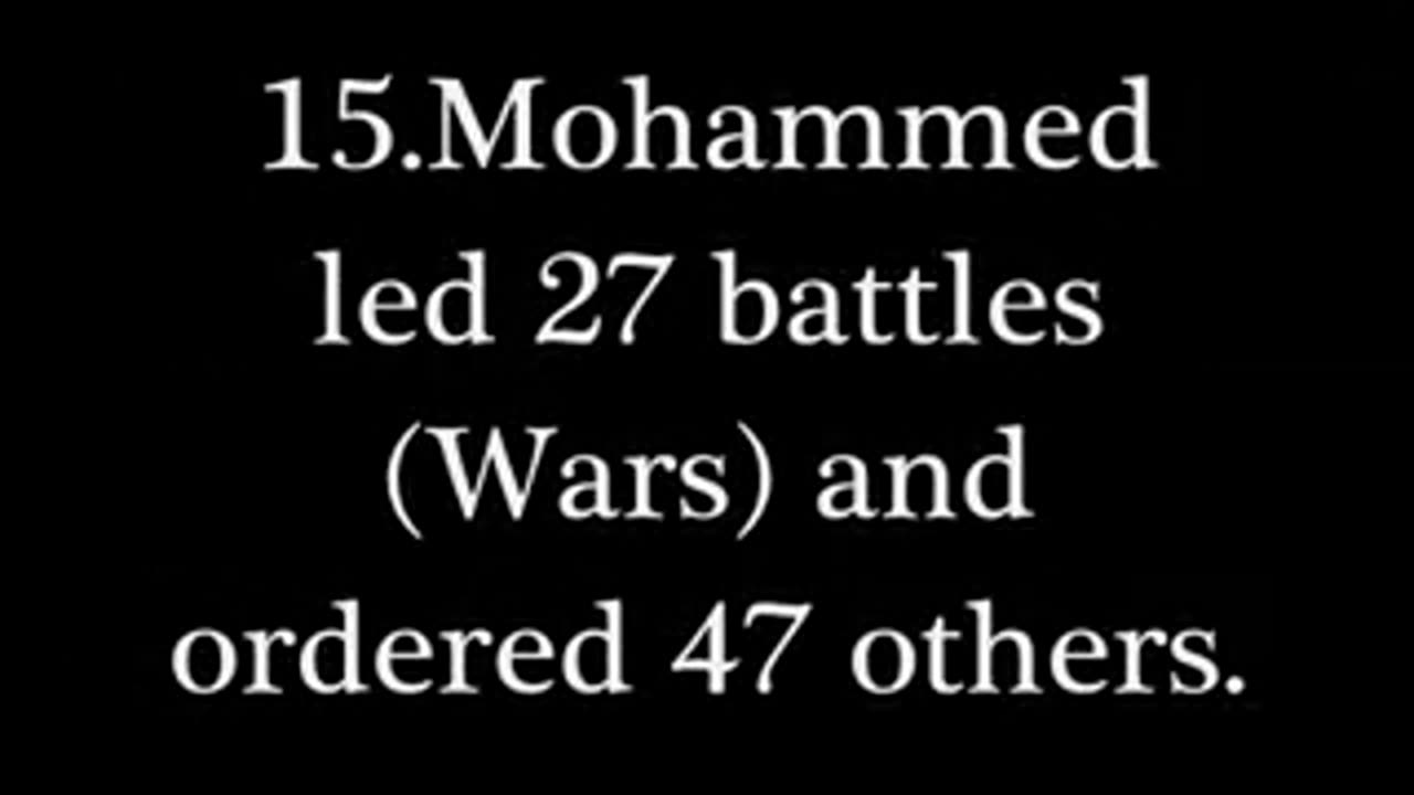 20 PROBLEMS WITH THE prophet Mohammed