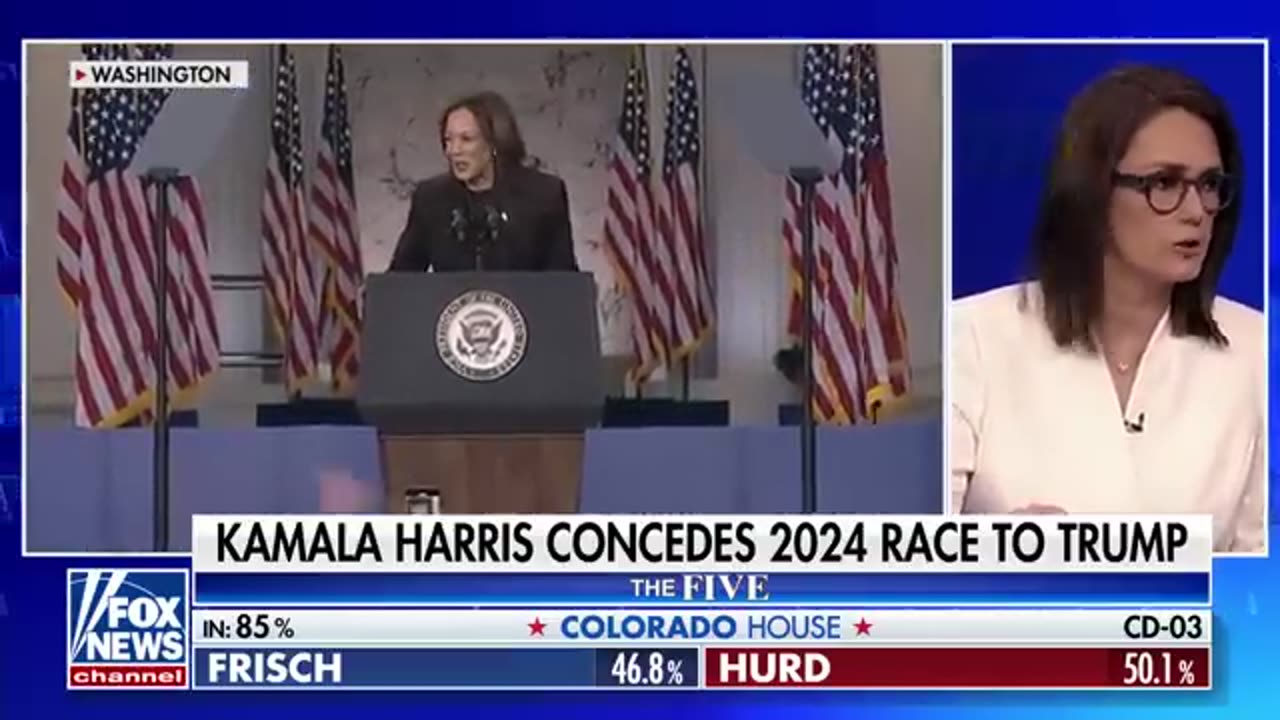 'The Five' reacts to Kamala conceding to Trump