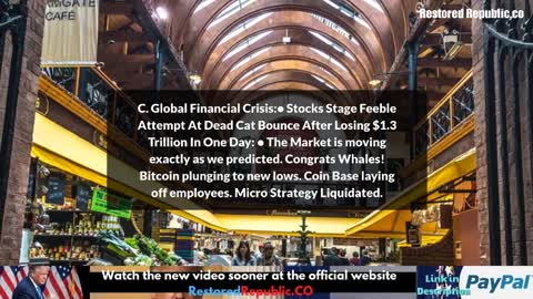 RESTORED REPUBLIC REPORT NEWS UPDATES .